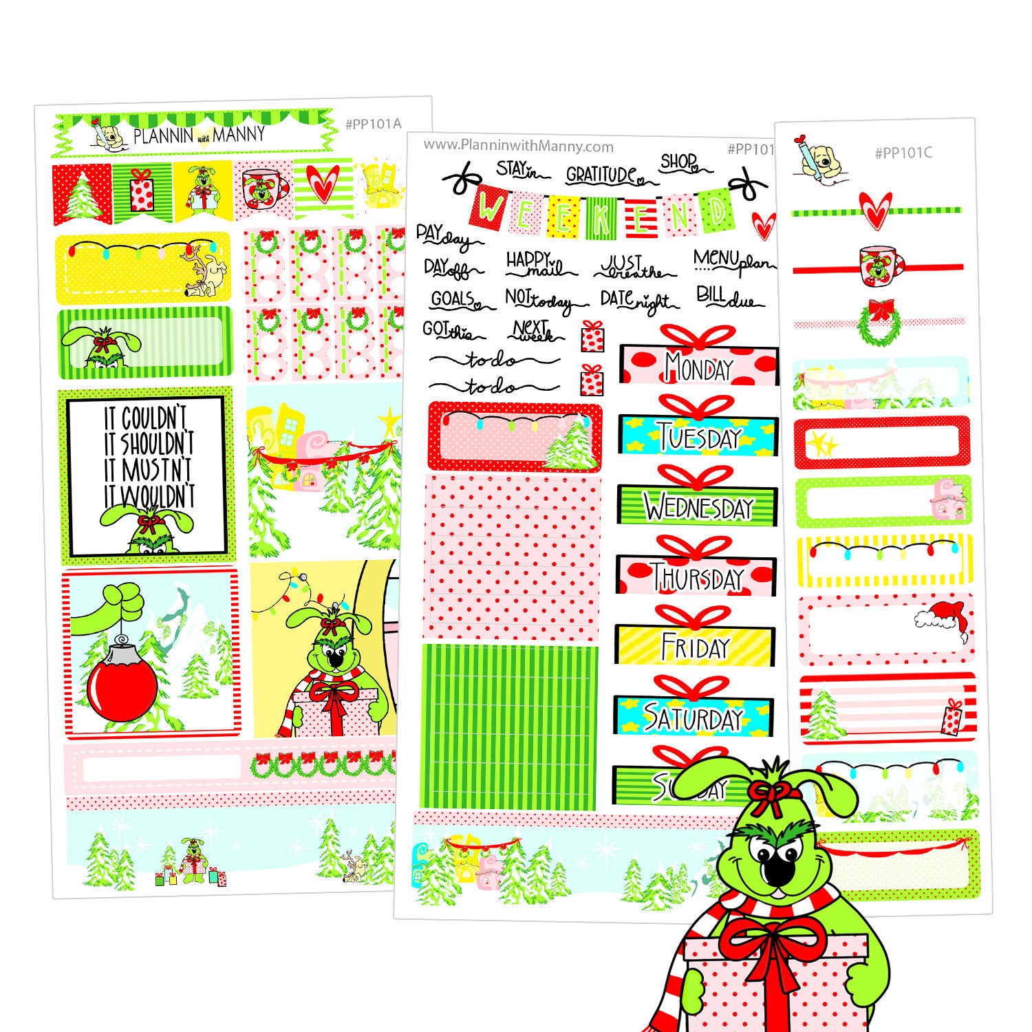 PP101, PP WEEKS Weekly Kit - Going Green Collection