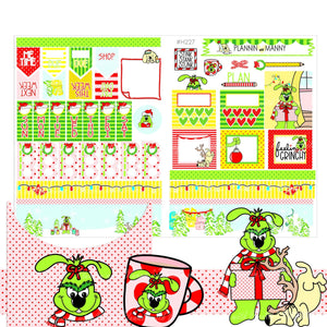 H227 HOBONICHI Weekly Planner Stickers - Going Green Collection