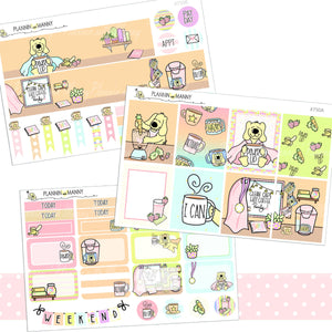 750 VERTCIAL Weekly Planner Stickers - Super Hero You Collection