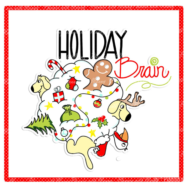 713 Holiday Brain Planner Stickers