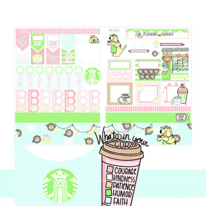 H230 HOBONICHI Weekly Planner Stickers - Mannybucks Winter Collection