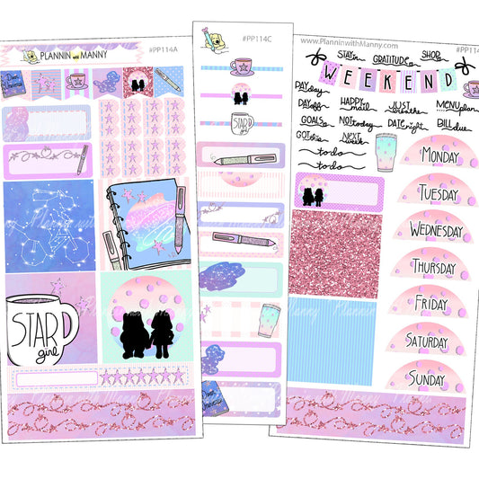 PP114, PP WEEKS Weekly Kit - Dear Universe Collection