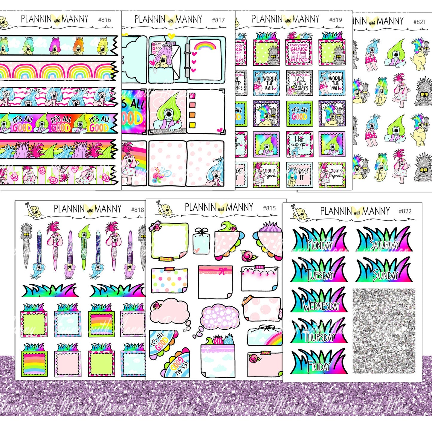 830 MEGA Manny&Annie Trollin Collection - Yup! I want it all!
