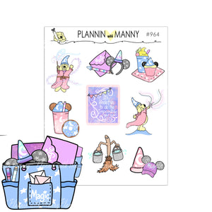964 Magical Manny Assorted Planner Stickers -