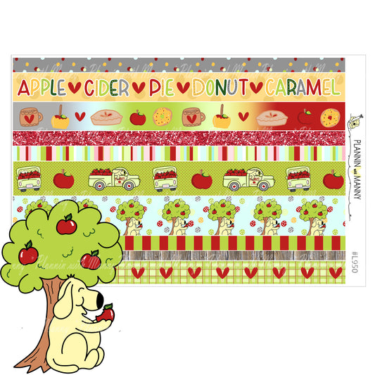 L950 APPLE DAYS Washi Sheet