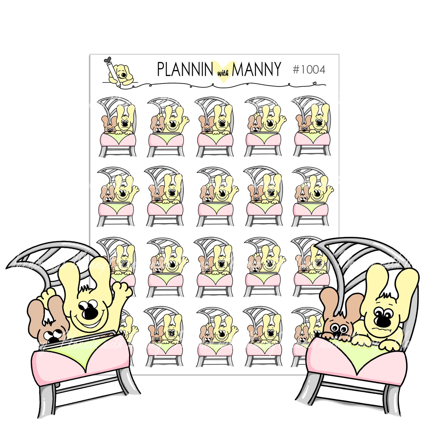 1004 LIFE IS A ROLLER COASTER Planner Stickers