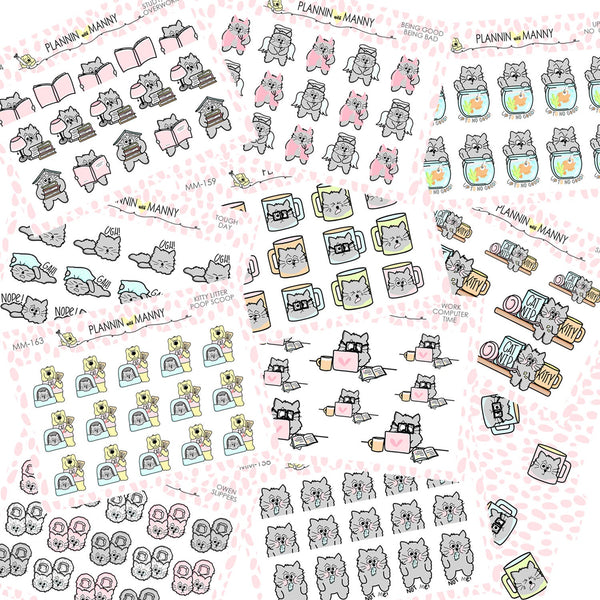 mm157 MICRO Up to No Good Planner Stickers