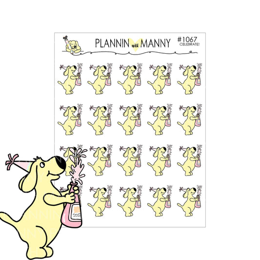 1067 CELEBRATE Planner Stickers