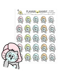 1085 Spa Day Planner Stickers