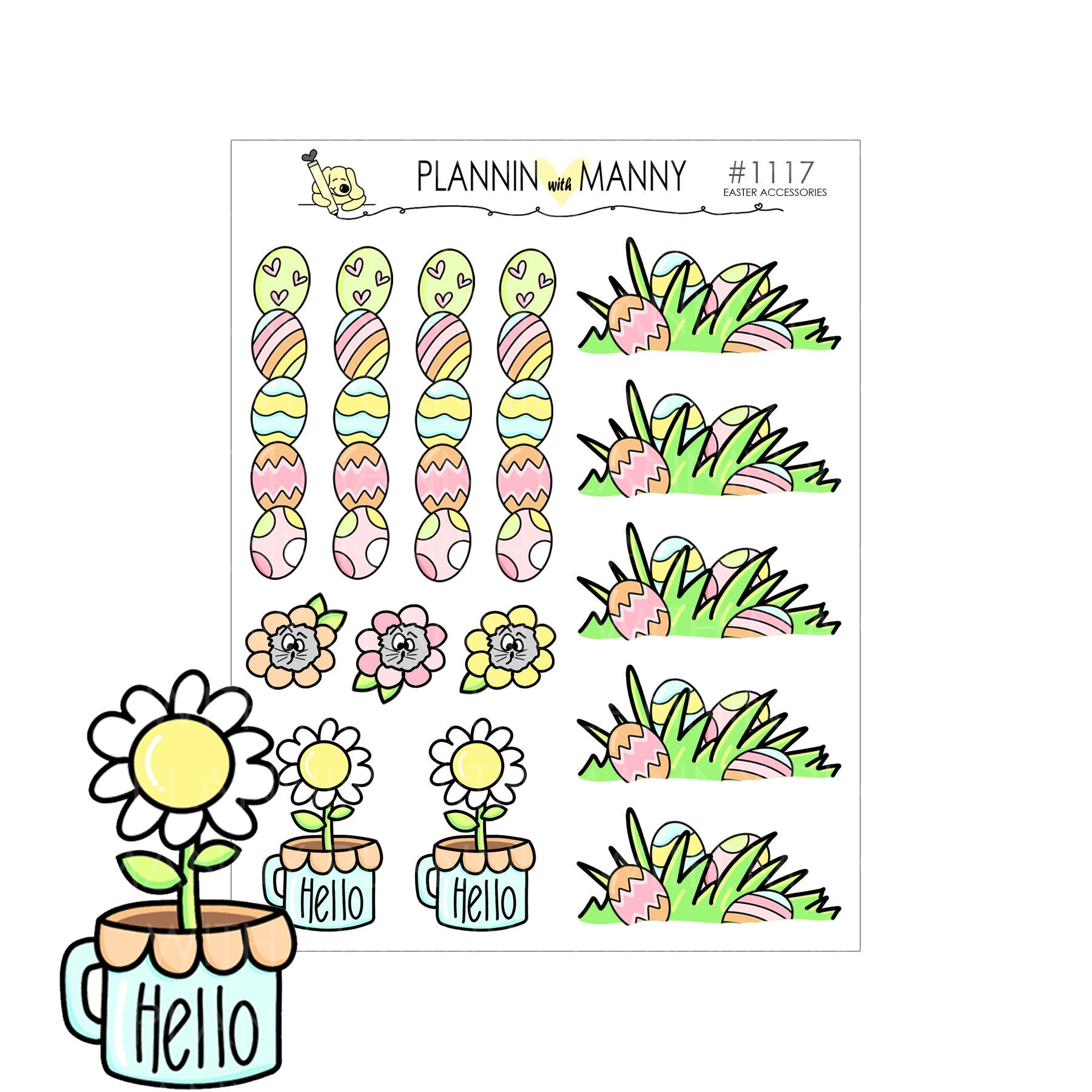 1117 Easter Fun Checklists and Banners - Easter Fun Collection