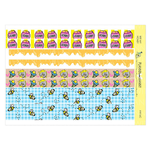 W16AHP, CLASSIC HAPPY PLANNER Bee My Hunny Weekly Planner Kit